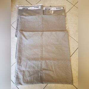 Taupe IKEA cushion covers by designer IIse Crawford. Retired collection 2016.